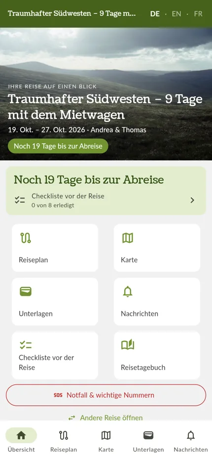 CloverTrip app overview